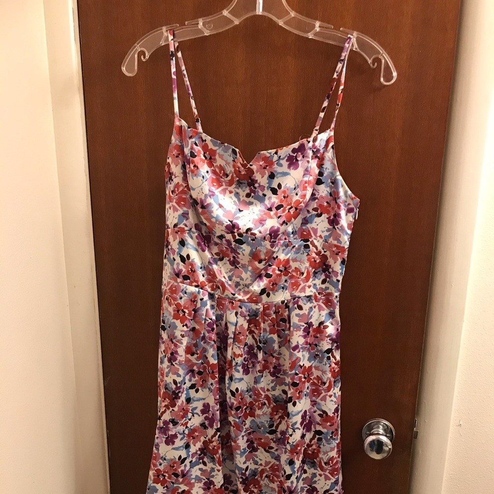 Spring Floral Palette Dress
